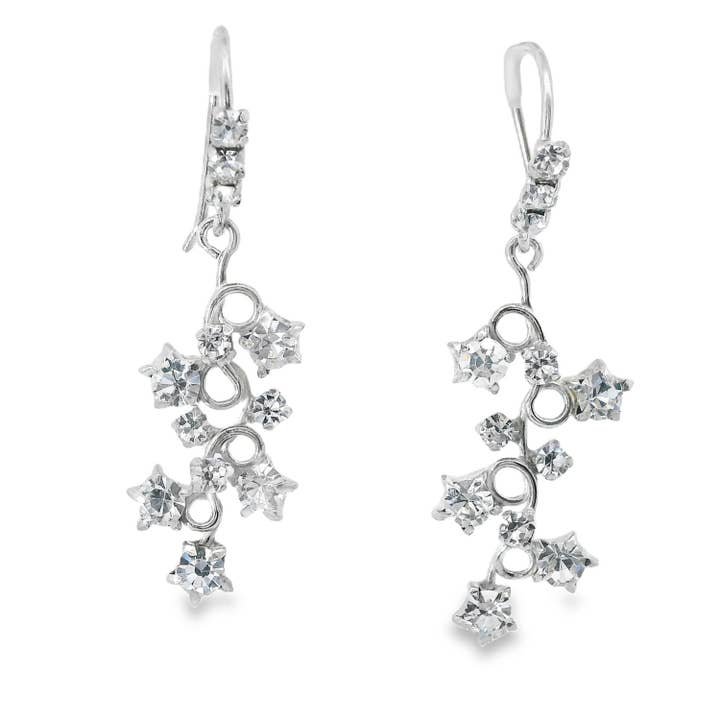 Brincos Lynn em prata 925 por atacado de Impala