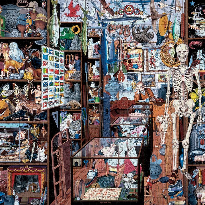 Pomegranate - Wholesale Puzzle - Adult - Mike Wilks: The Ultimate Alphabet: The Letter S 1000-piece Jigsaw Puzzle