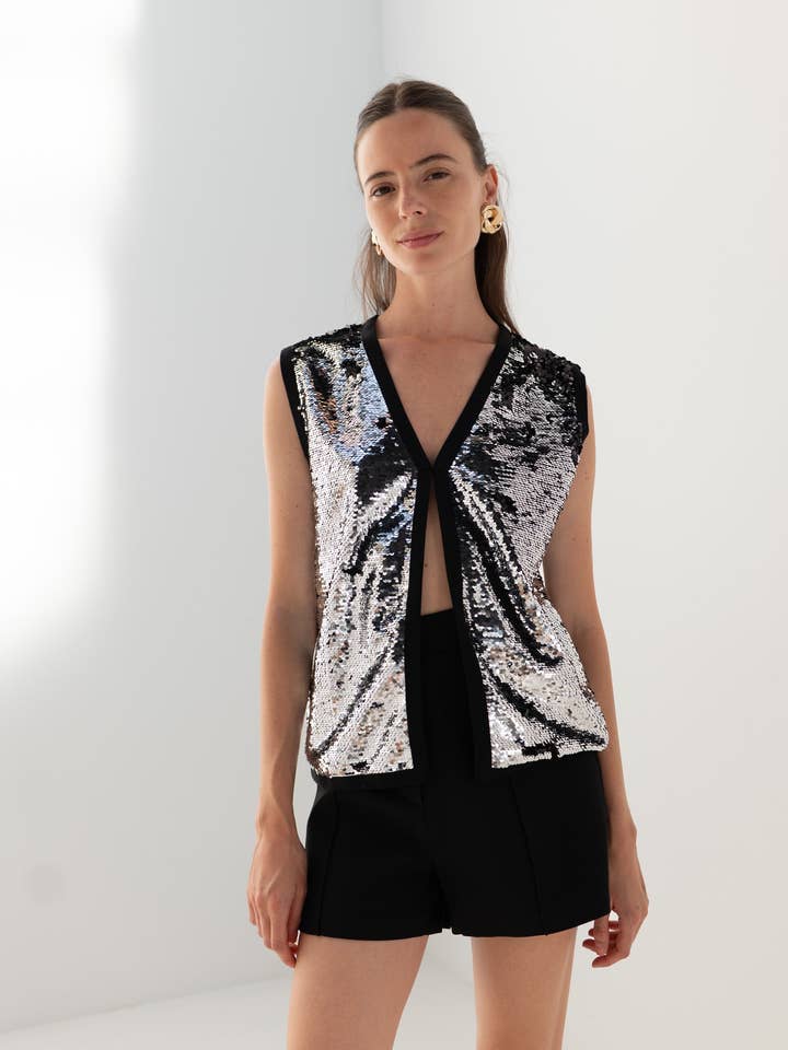 Gilet SOLÈNE 2531 pour la vente par GOLDEN LIVE PARIS