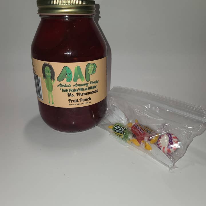 Cornichons Ms. Phenomenal Fruit Punch pour la vente par Aliska's Amazing Pickles