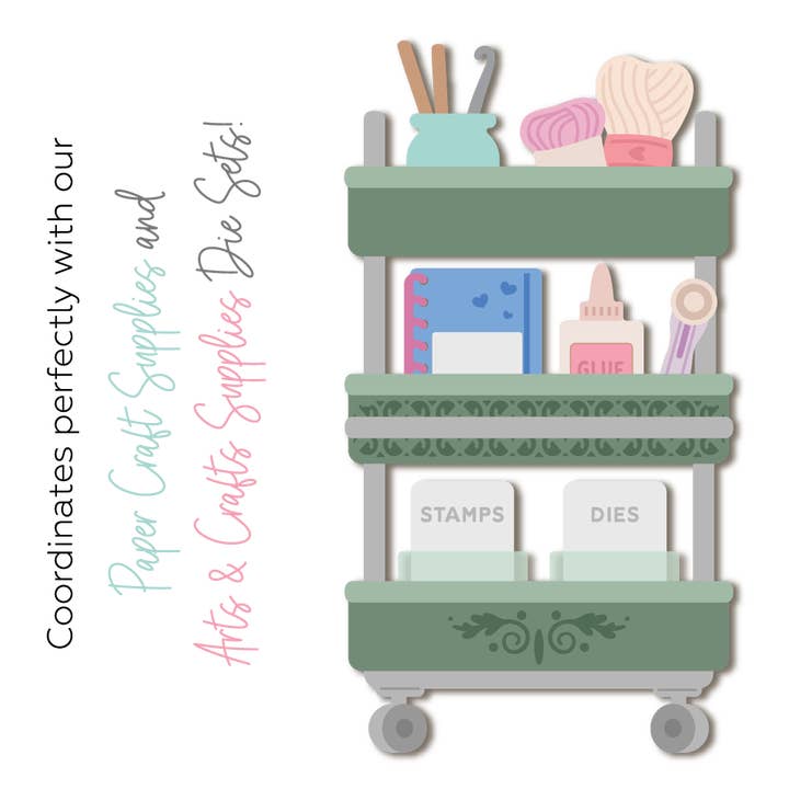 Honey Bee Stamps - Wholesale DIY Craft Kit - Lovely Layers: Craft Cart - Honey Cuts - Stand-Alone Dies5