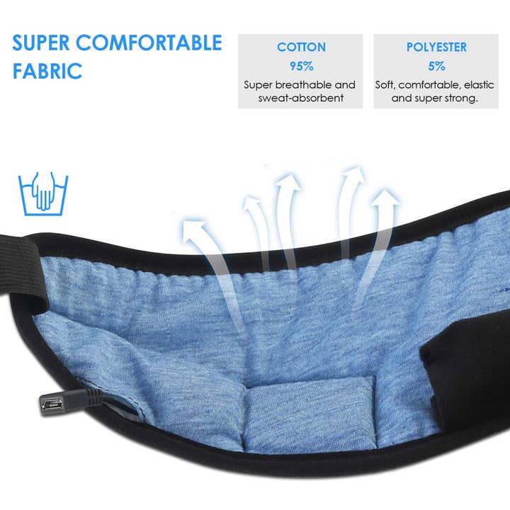 GulleeGadgets - Wholesale Sleep/Eye Mask - Wireless & Adjustable Bluetooth Sleep Band- Assorted In Bulk6