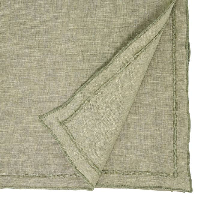 Saro Lifestyle - Wholesale Table Runner - Stonewashed Overlock Edge Table Runner21
