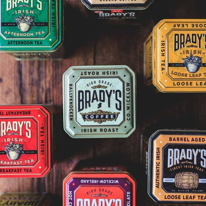 Brady's Coffee Company - Wholesale Ground Coffee - Brady's Blend Morning Coffee Tin