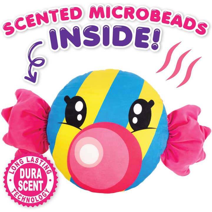 Scentco, Inc - Wholesale Throw/Decorative Pillow - Smillow in Tote Bag - Bubble Gum1