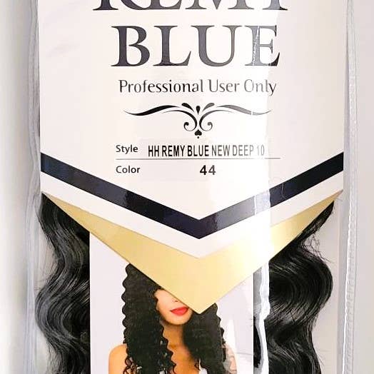 AEsthetic - Wholesale Hair Extensions - REMY BLUE NEW DEEP WAVE14