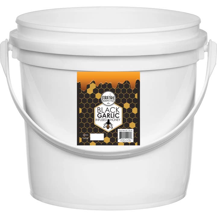 Fresh Perspective - Wholesale Honey - Black Garlic Infused Honey (5 lb)