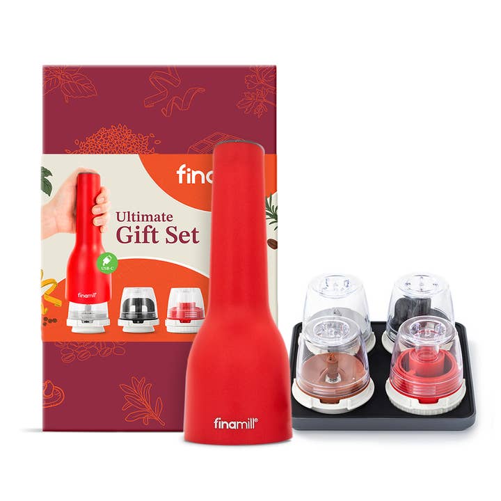 Ultimate Rechargeable Spice Grinder Set for wholesale by FinaMill