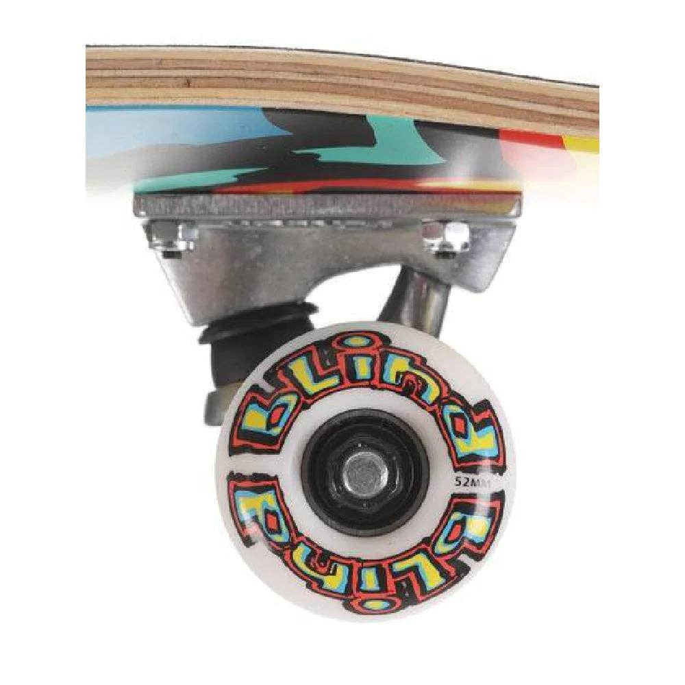 SPARX - Wholesale Sporting Accessories - Blind Matte OG Logo Bright Red/Teal 7.75" Skateboard2