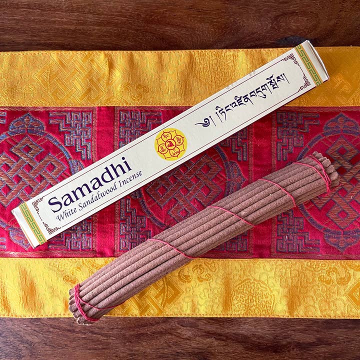 Samadhi White Sandalwood Tharpa Choeling Nunnery for wholesale by Buddha-Buddha