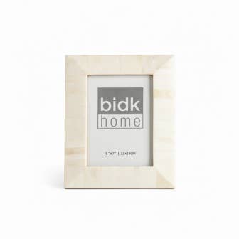 BIDKhome - Wholesale Picture Frame - 5x7” White Bone Picture Frame