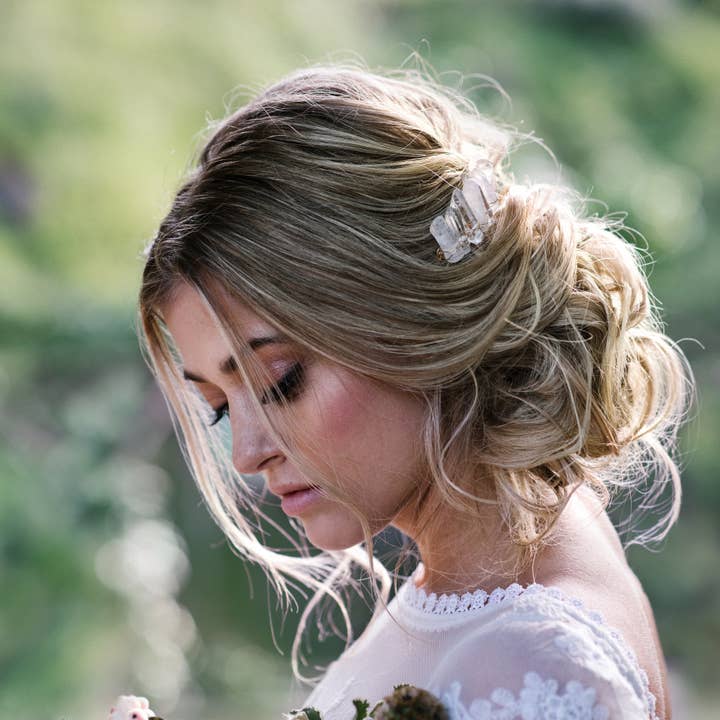 Quarz-Haarkamm für den Großhandel von Bespoke Bridal