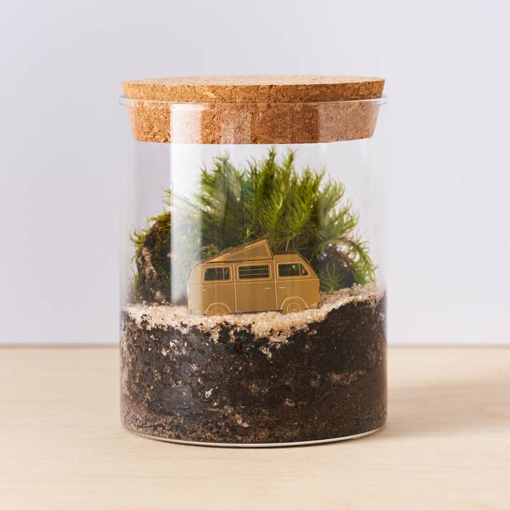 Another Studio – wholesale DIY craft kit – Campervan Mini Model, DIY brass metal building ornament