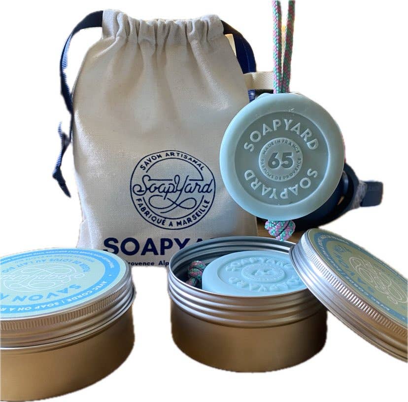 soapyard - Wholesale Bar Soap - Soap & Rope + Tin + Cotton Gift Bag33