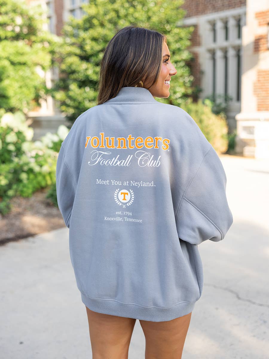 Southern Made Tees - Wholesale Varsity/Baseball Jacket - Women's - "Volunteers Football Club" Varsity Jacket3