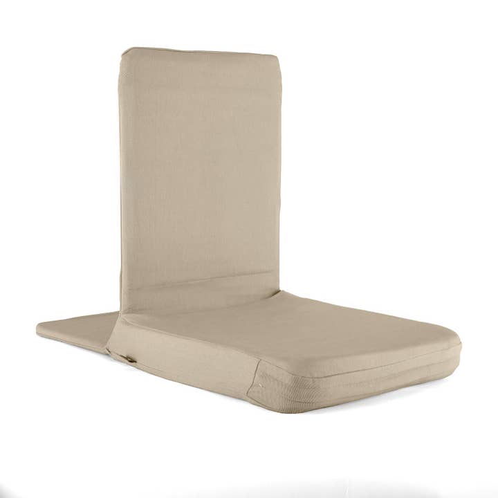 MANDIR floor chair XL, light taupe for wholesale by Bodynova