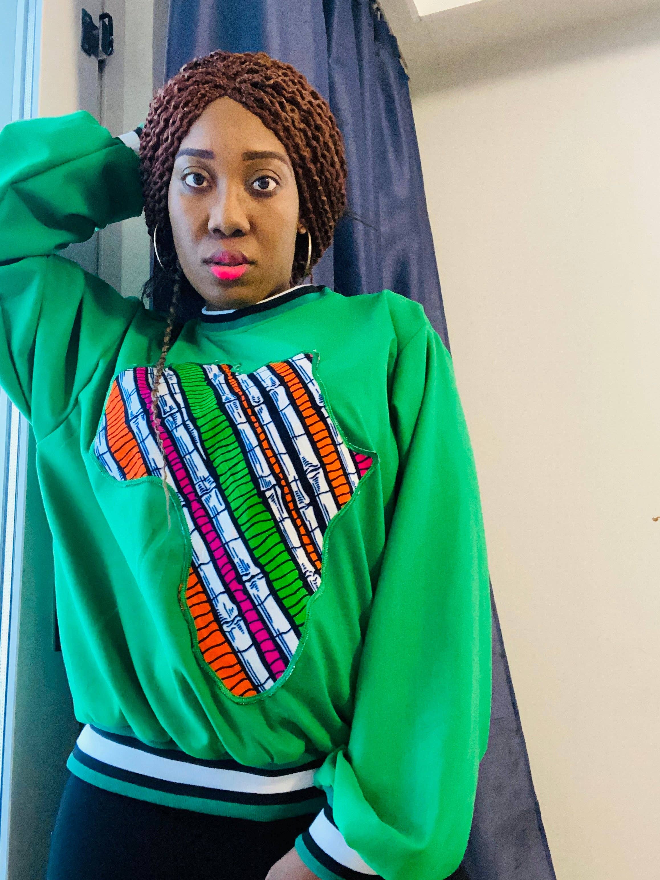 HEYBEAUTYCOLLECTIONS - Wholesale Graphic Sweatshirt - Women's - AWA UNISEX AFRICAN MAP SWEATSHIRTS9