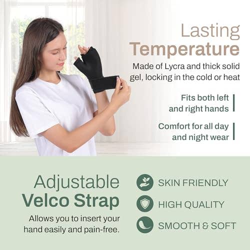 AllSett Health - Wholesale Hot/Cold Compress - Reusable Gel Hot and Cold Glove Ice Pack, Unisex6