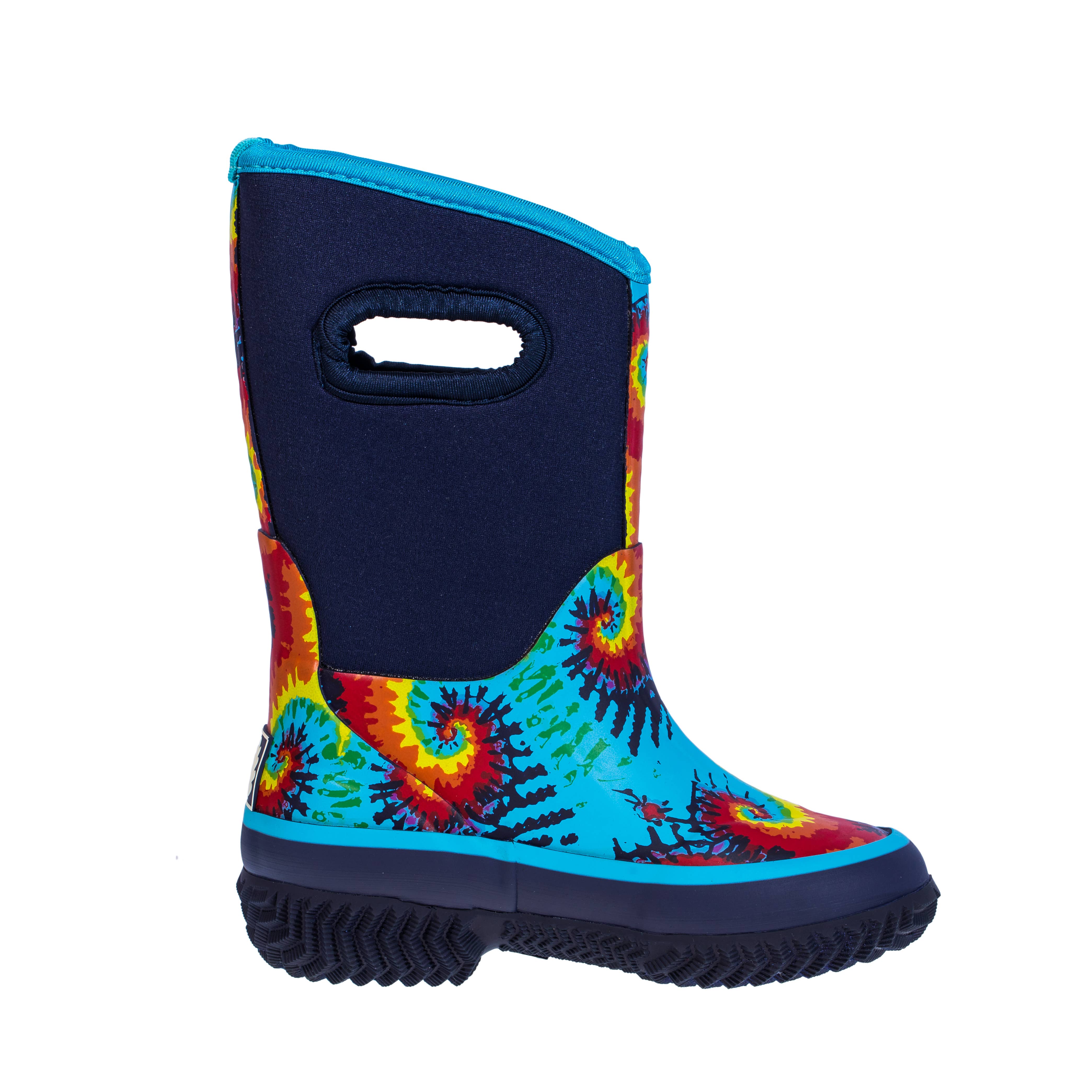 Oaki - Wholesale Rain Boots - Kids - CLEARANCE: Neoprene Boots, Tie Dye1