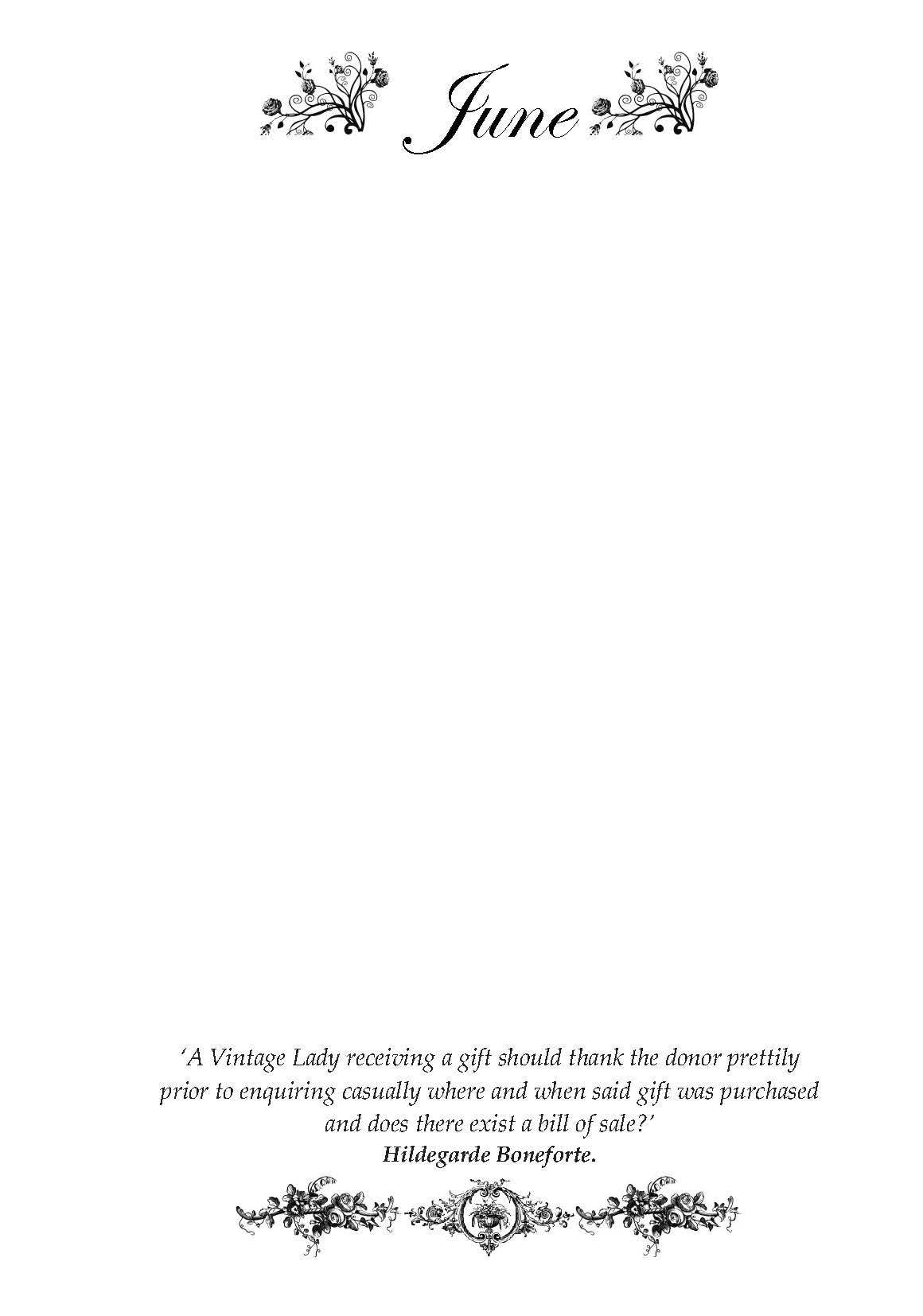 VINTAGE LADIES COLLECTION - Wholesale Notebook - Vintage Ladies Collection: WEDDING NOTEBOOK & PLANNER21