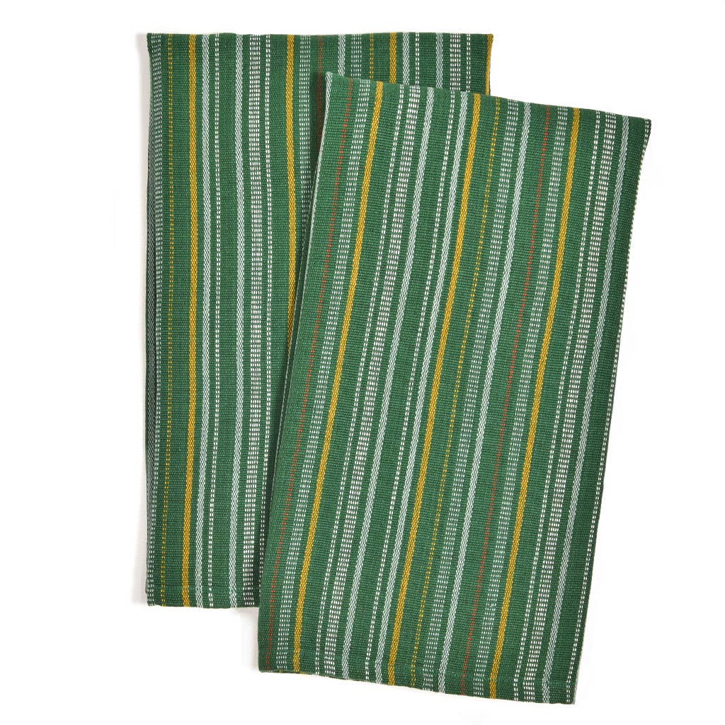 Mayamam Weavers - Wholesale Tea Towel - Hand Woven Guatemalan Kitchen Striped Towel Sets24