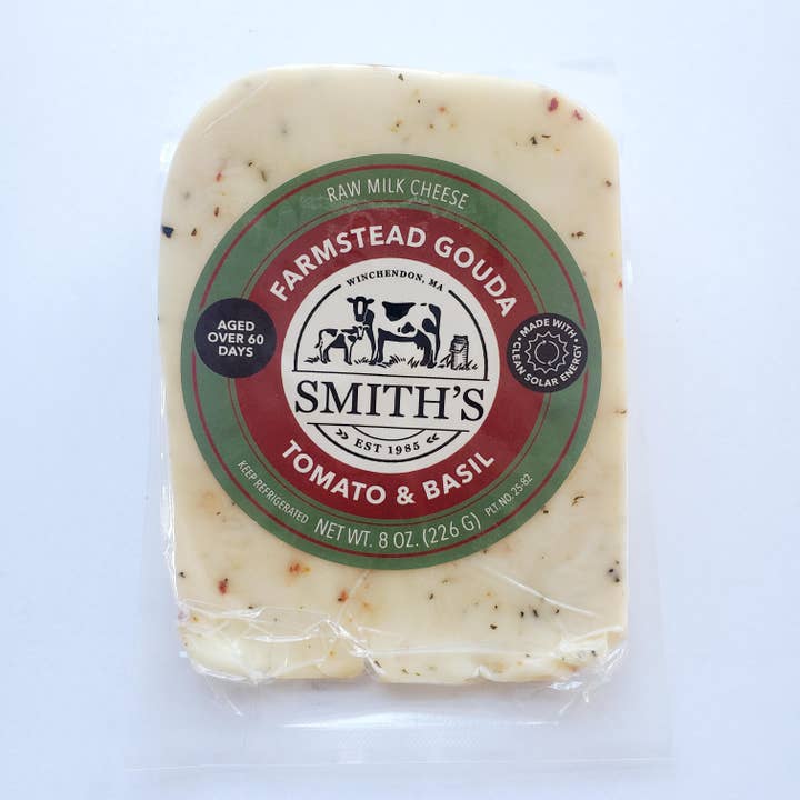 Smith's Country Cheese - Vente Fromages - Gouda aux tomates séchées et au basilic