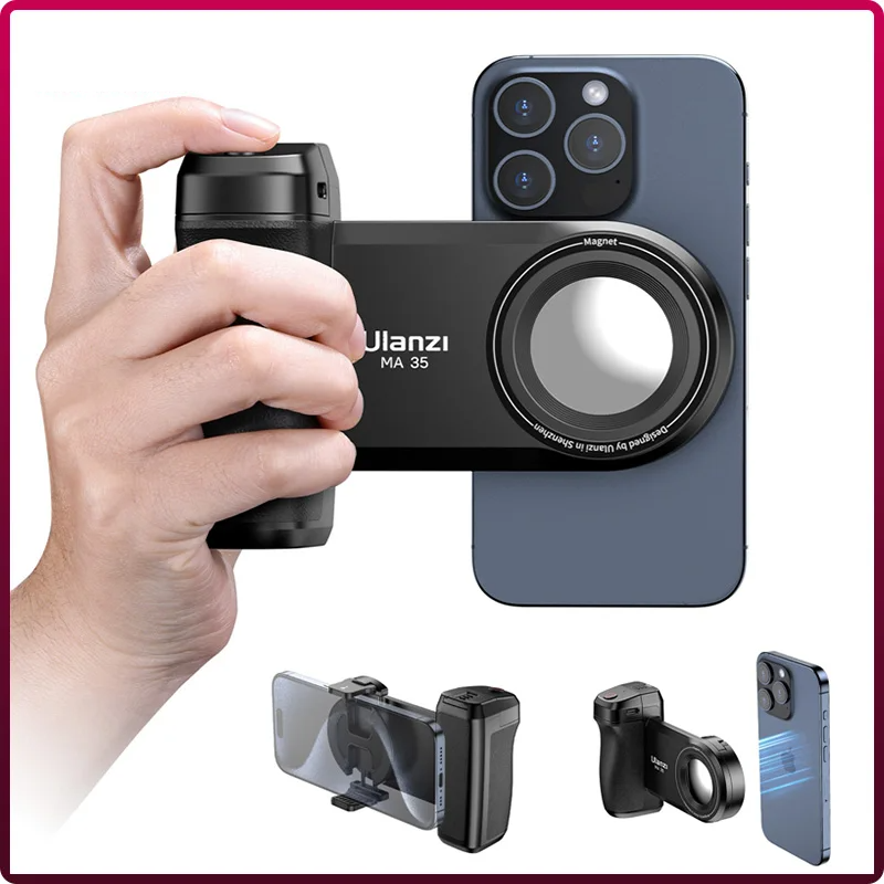 MA  MagSafe Magnetic Hand Grip with Bluetooth Remote for iPhone for wholesale on Faire0