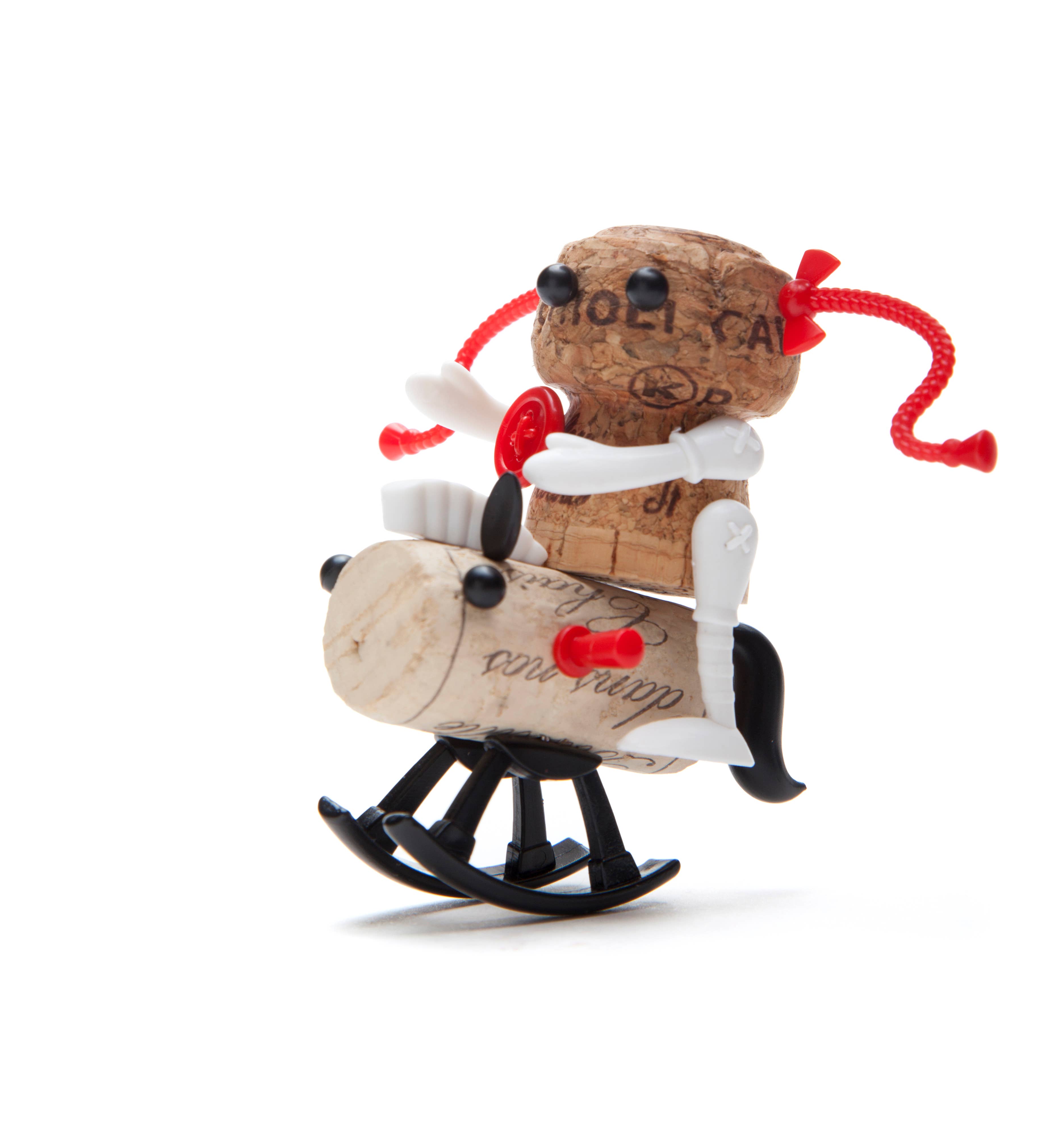 Monkey Business Design USA LLC - Vente Bouchon de vin - Figurines pour amateurs de vin | Jouets classiques Corkers3