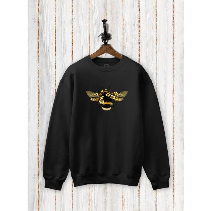 Y4314 - FELPA IN PILE CON APE E GIRASOLE per la vendita all'ingrosso da parte di VINTAGE POINT USA