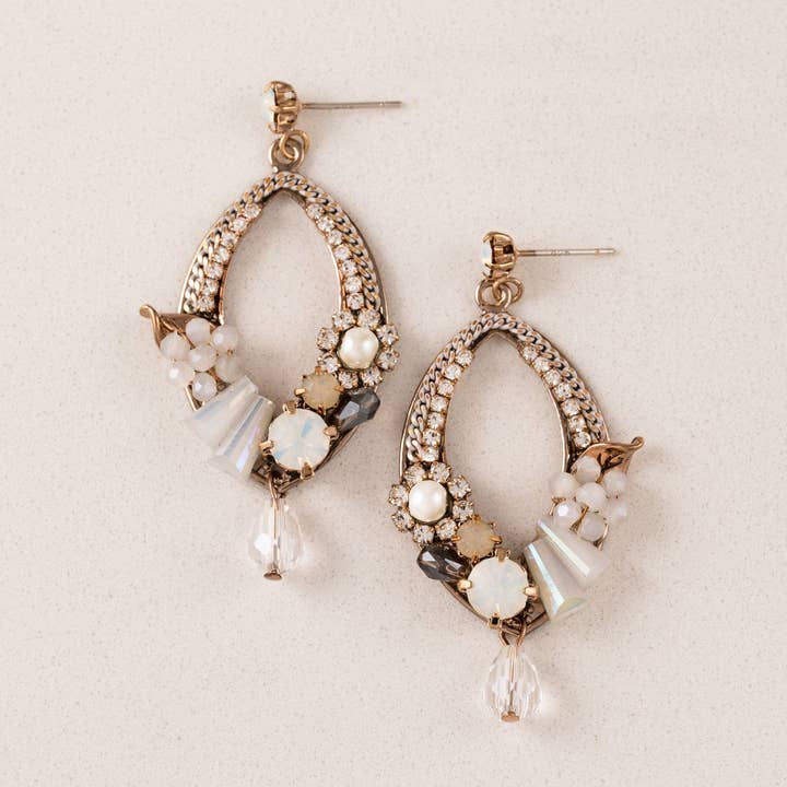 Flora Deco Drop Örhängen för wholesale av Lover's Tempo Jewelry