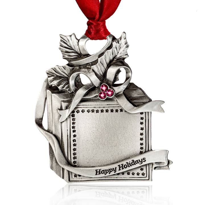 Gloria Duchin - Wholesale Ornament - Pewter Gift Box Ornament