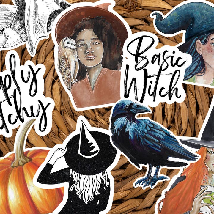 Halloween Sticker Pack for wholesale by Studio Katie