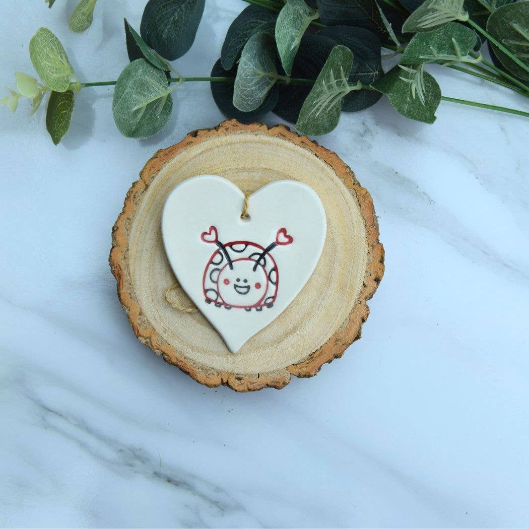 Broadlands Pottery - Wholesale Ornament - Sale - Ladybird