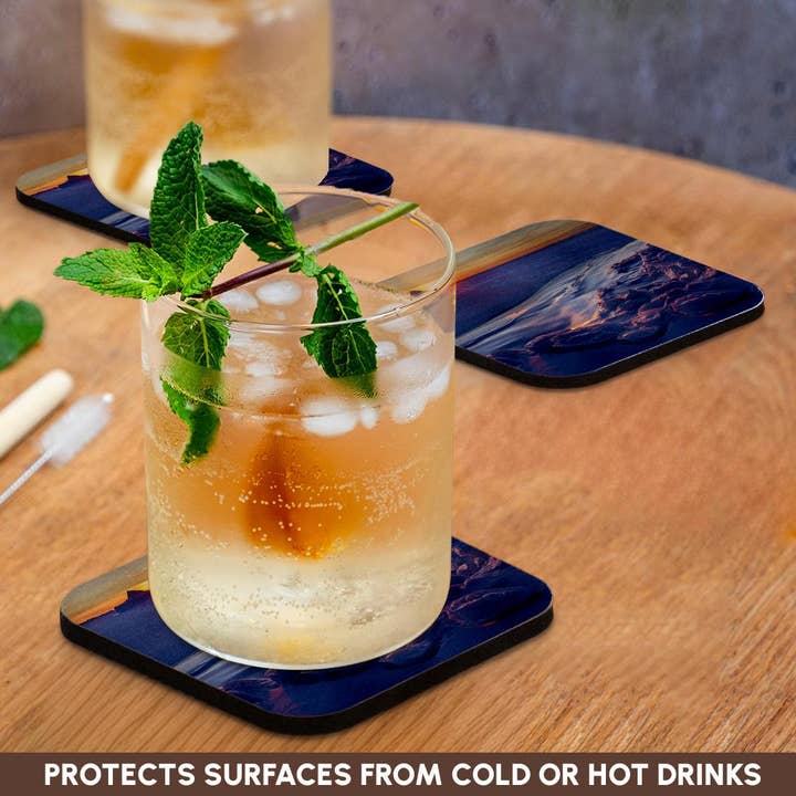 3dRose - Wholesale Coasters - 3dRose, Sunset at the shore of frozen Disko Bay, West Greenland, Denmark,, Coaster9