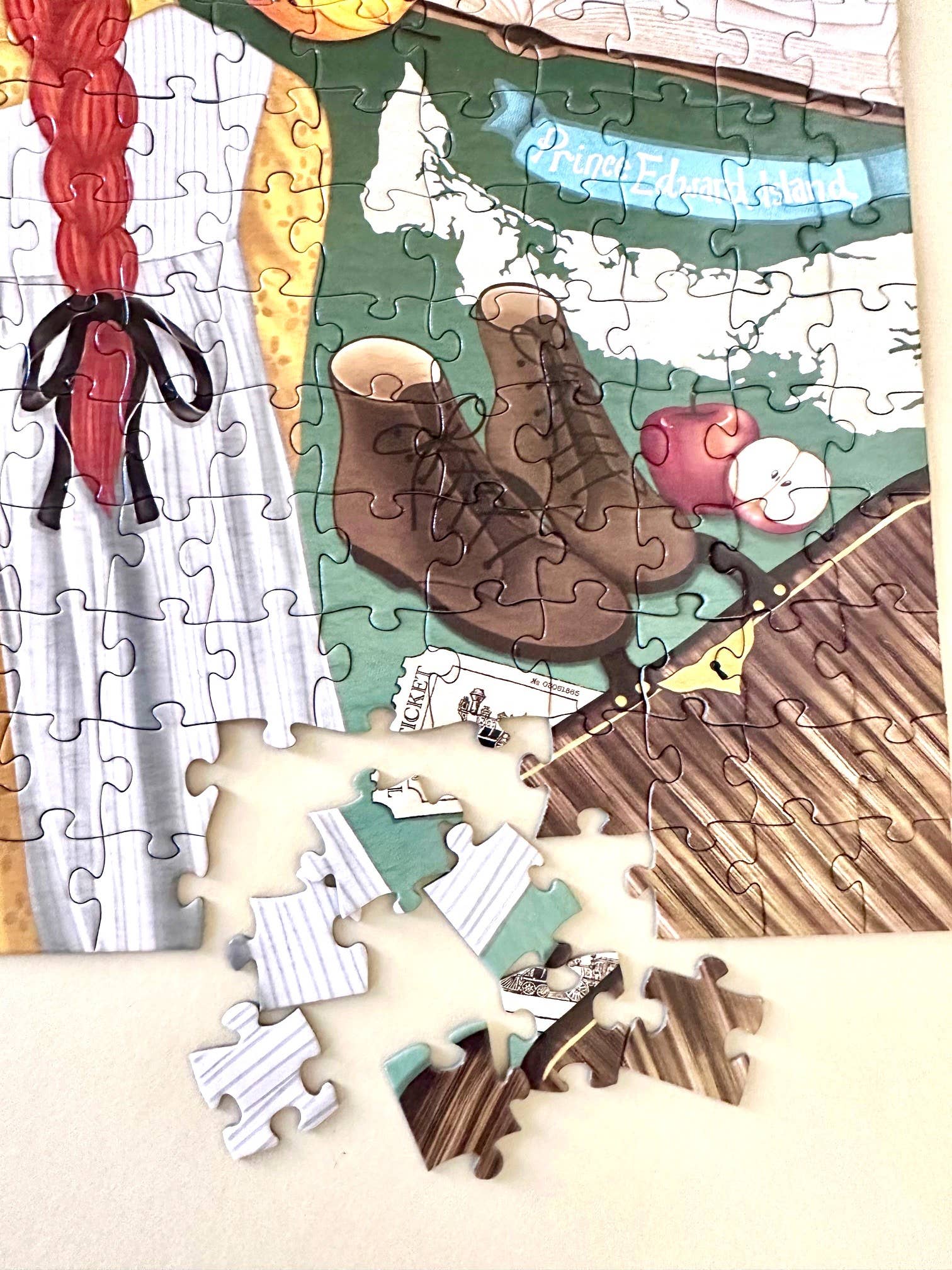 Bookworm Puzzle - Wholesale Puzzle - Adult - ANNE OF GREEN GABLES -500 PIECE JIGSAW PUZZLE6