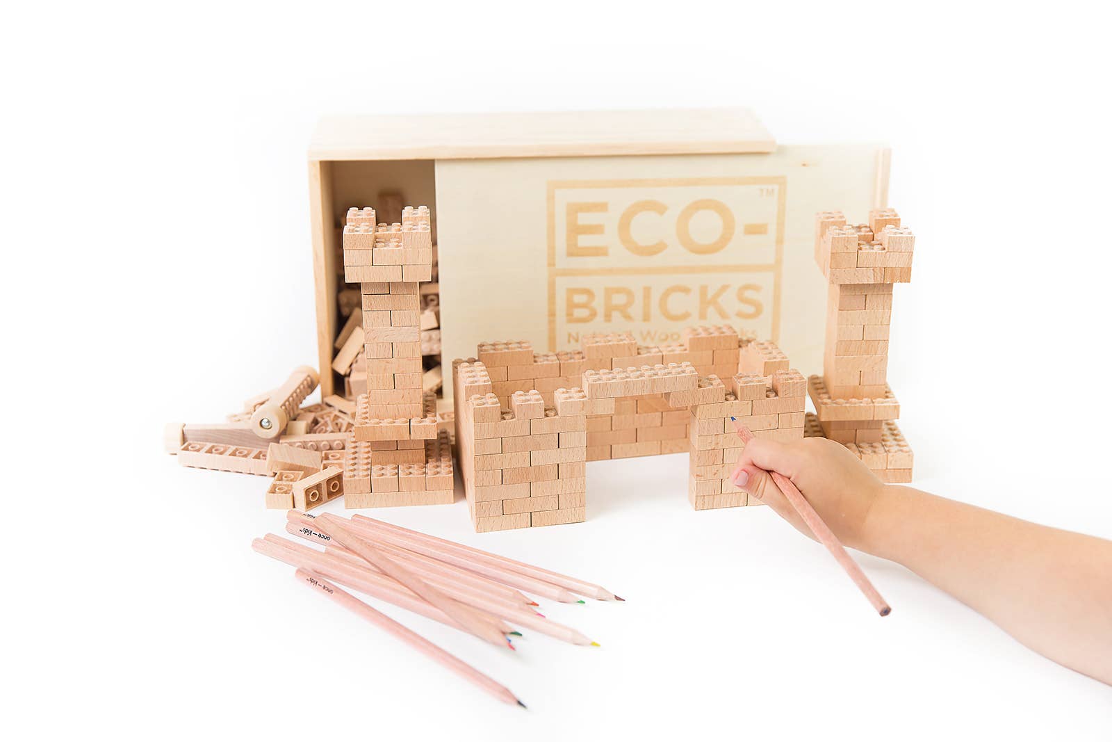 Once Kids - Venta al por mayor Juegos de construcción - Niños - Eco-bricks™ 250 piezas1