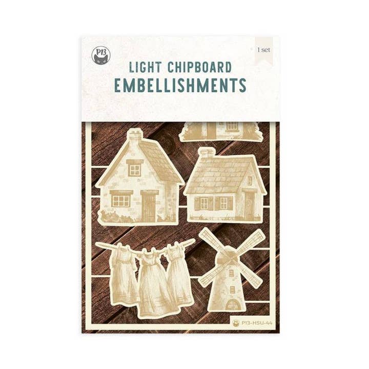 Lätta spånskivor Hello Summer 01, 4X6", 6st för wholesale av P13