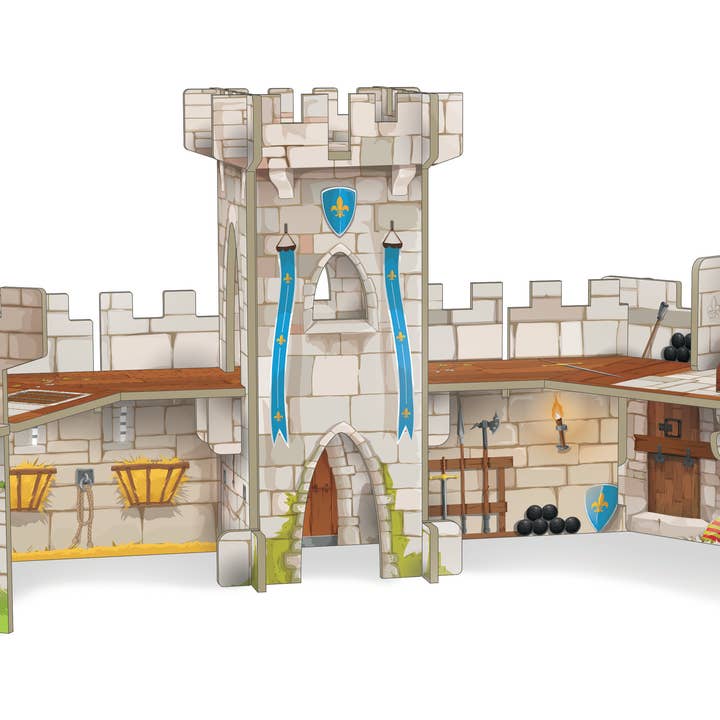 Papo - Wholesale Toy Set - Kids - Mini Knights Castle