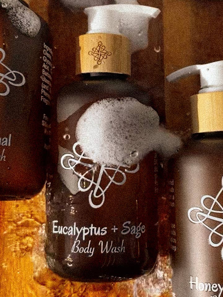 Eucalyptus and Sage Body Wash for wholesale by Anoki