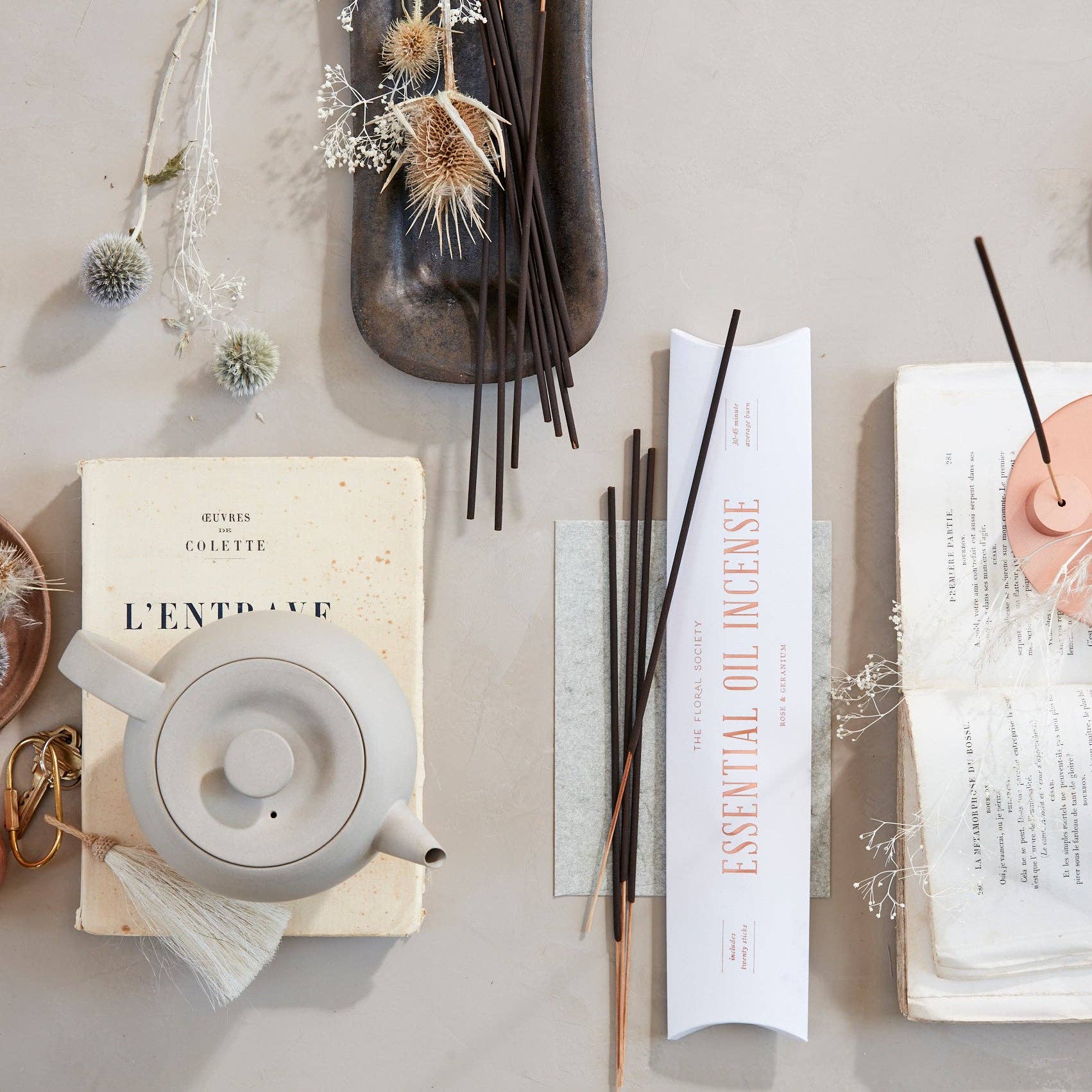 The Floral Society - Vente Encens - Encens à l'huile essentielle2