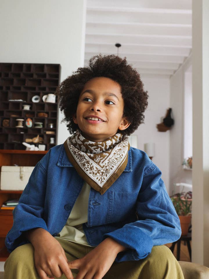 Calcutta Olive Kids Scarf for wholesale by SO FAMILY