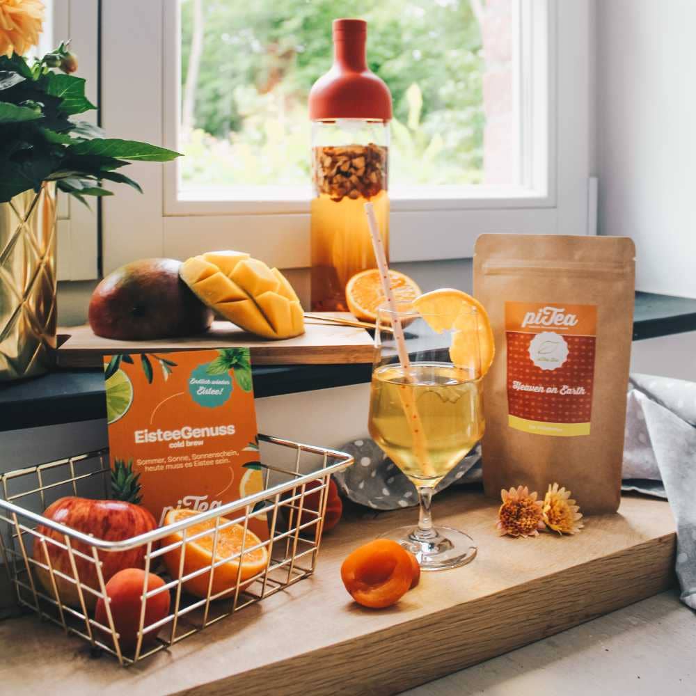 piTea - Die Teestation in der Dose - Vendita all'ingrosso Tisane salutari e depurative - Paradiso in Terra [Tè alla frutta]3