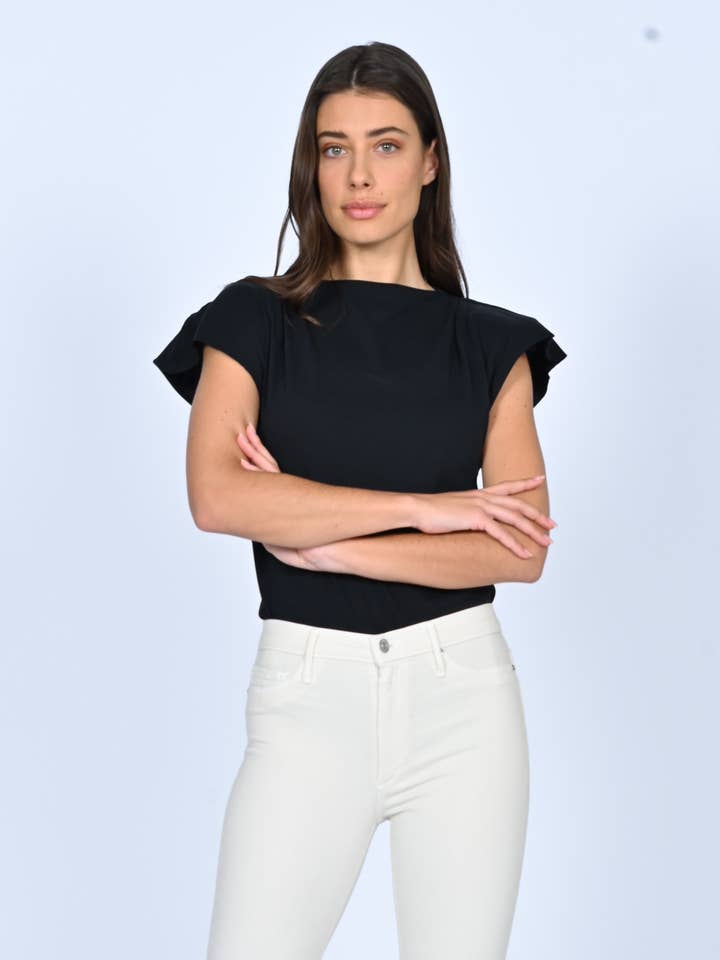 Tobillera Carmen High Rise, color crema dulce para venta al por mayor de Black Orchid Denim