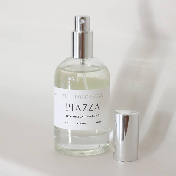 Piazza Citronella Room / Linen / Body Refresher for wholesale by Well-Taylored Co.