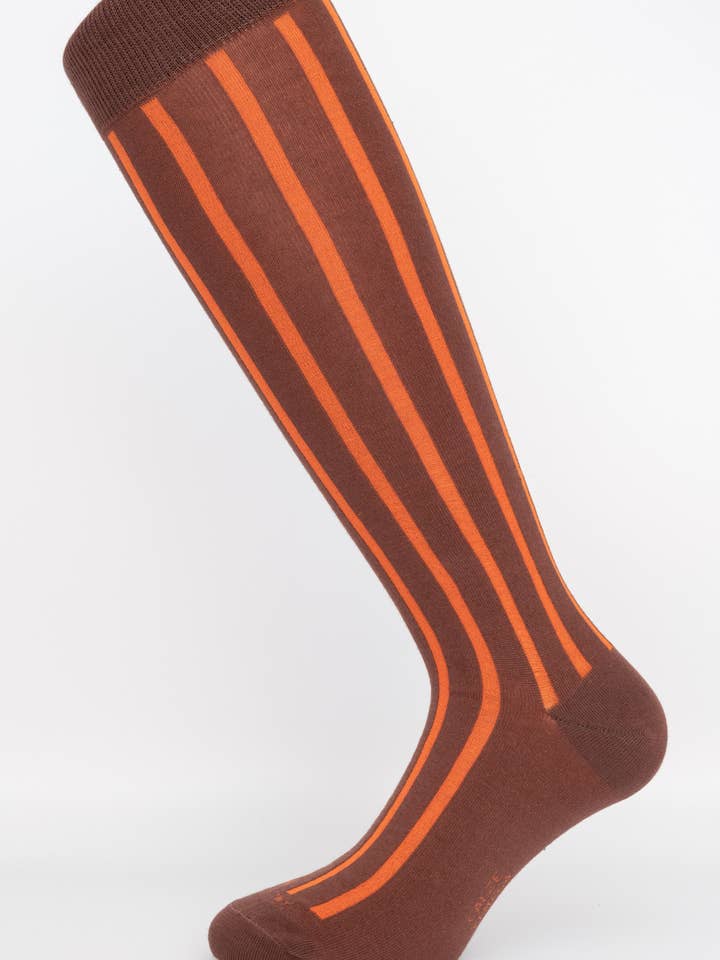 men's wide ribbed socks for wholesale by Calze Yemega