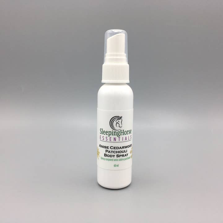 Körperspray · Anis, Zedernholz & Patchouli für den Großhandel von Sleeping Horse Essentials