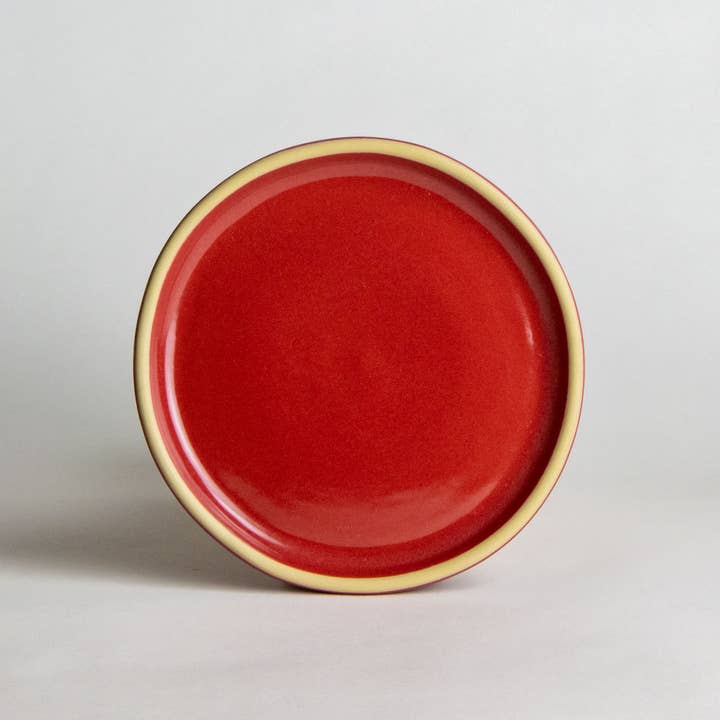 Emerson Creek Pottery - Wholesale Dinner Plate - Brookline Cake Plate11