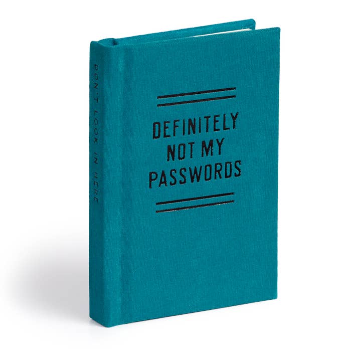 Chronicle Books - Wholesale Journal/Diary - Brass Monkey Definitely Not My Passwords - Password Diary4