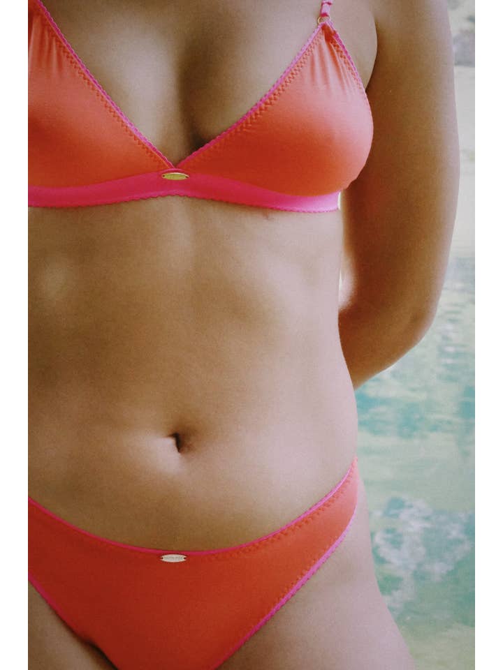 Troo. - Wholesale Underwear - Women's - Orange Bamboo 90's Thong4