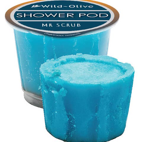 Wild-Olive Ltd - Wholesale Body wash/shower gel – Men's - Mr Scrub Shower Pod